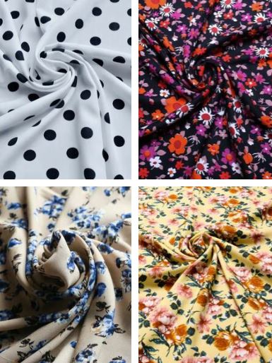 100% VOSCOSE AOP FABRIC (WOVEN)